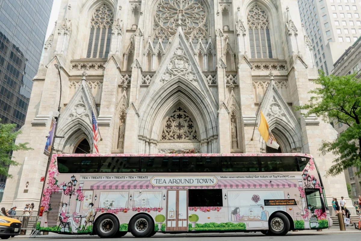 Tea Around town ny my way