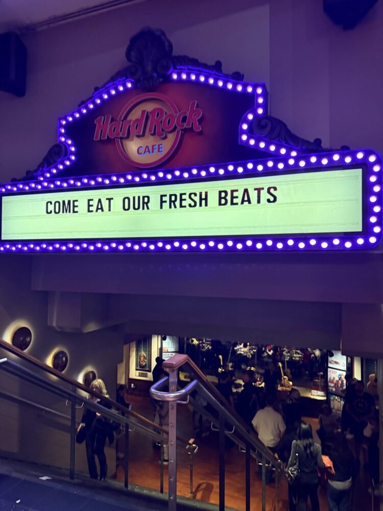 Hard Rock Cafe Time Square NYC ny my way