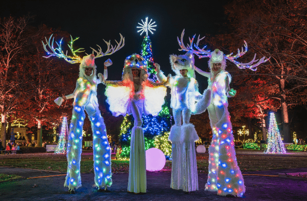 bronx zoo holiday lights nymyway