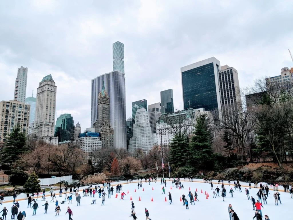 patinar en wollman rink central park nymyway