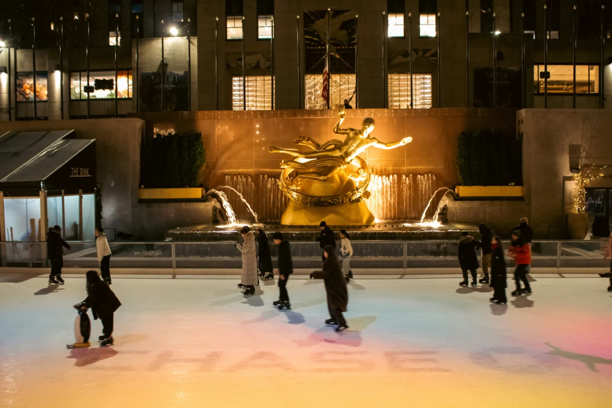 Patinar en Rockefeller Center nymyway