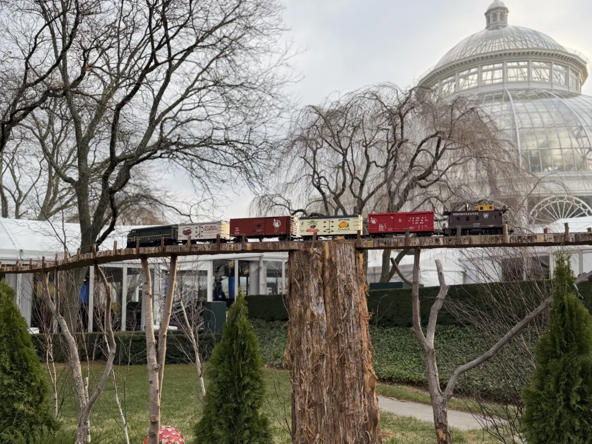 Holiday Train Show nybg daytime