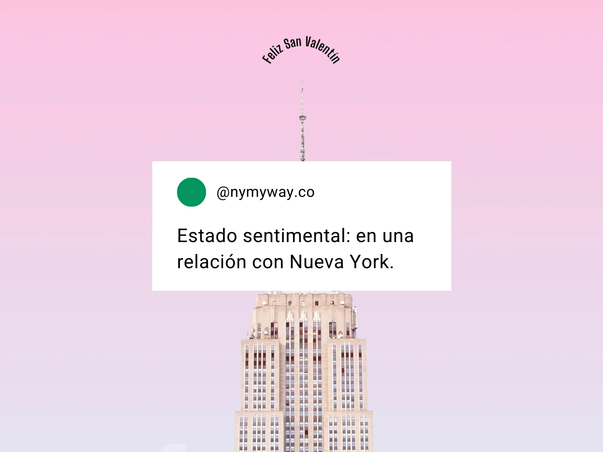 Planes románticos en Nueva York nymyway.co