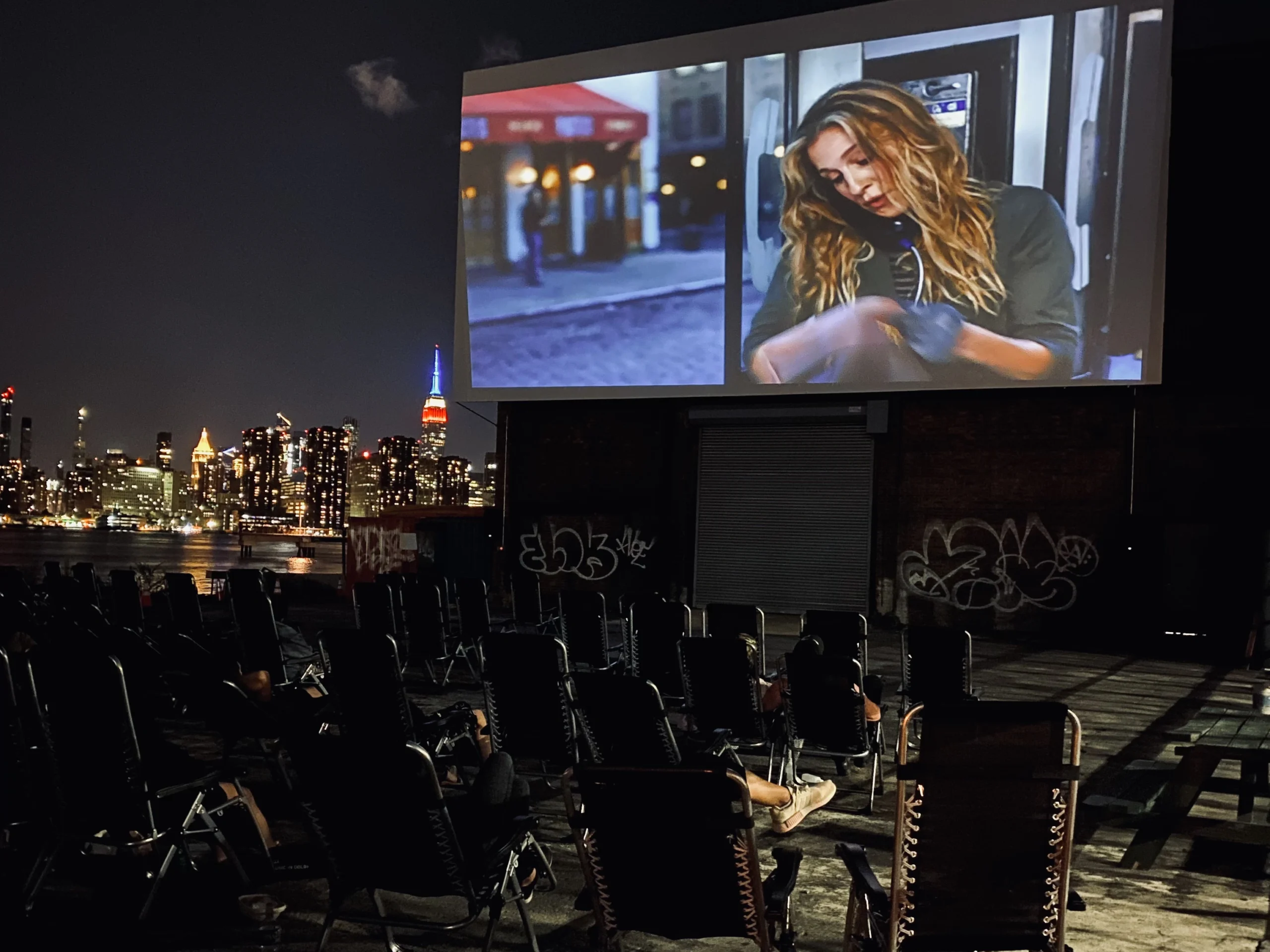 cine al aire libre gratis en nyc verano en nyc