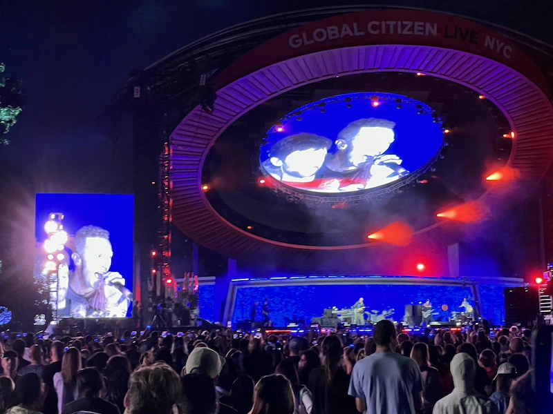 conciertos gratis en central park global citizen