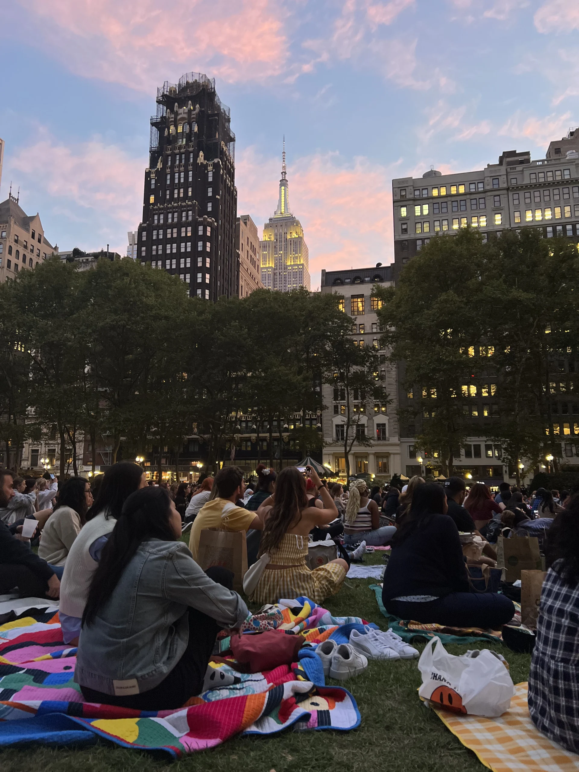 cine al aire libre gratis en nyc verano en nyc