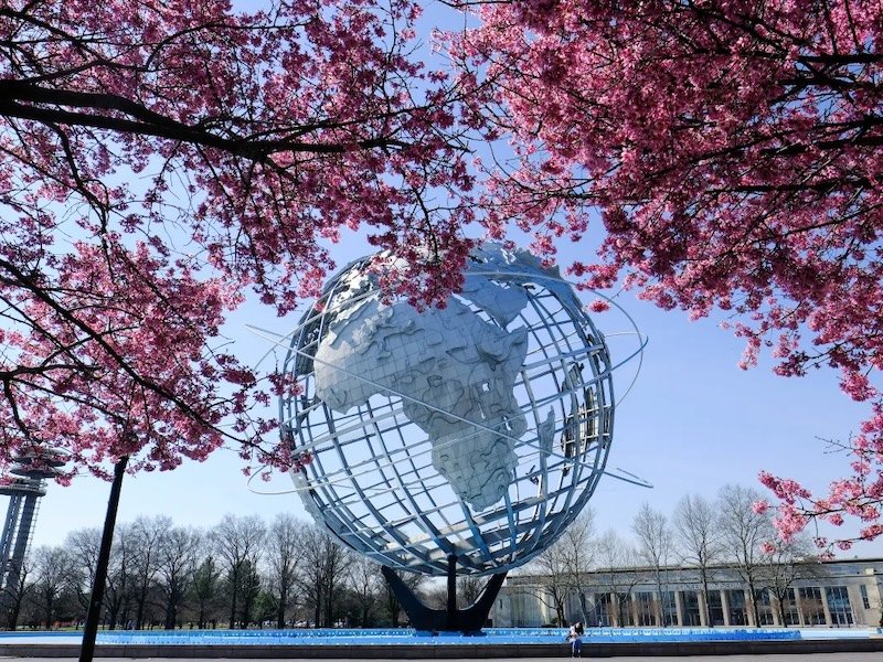 flushing meadows queens en primavera nyc