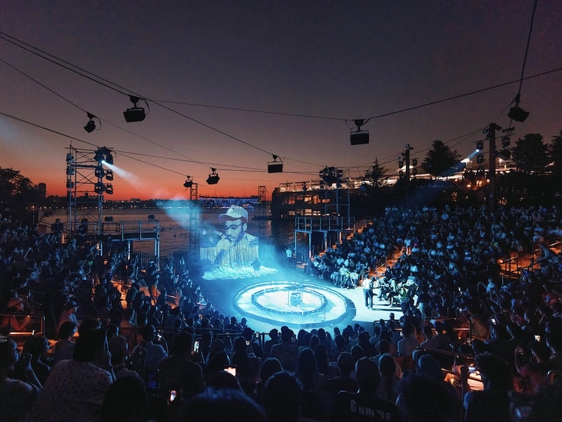 conciertos gratis en little island