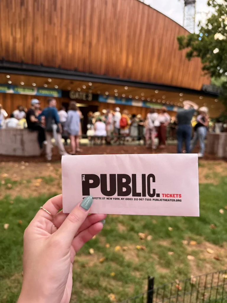 como conseguir entradas shakespeare in the park