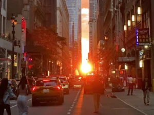 manhattanhenge nyc nymyway