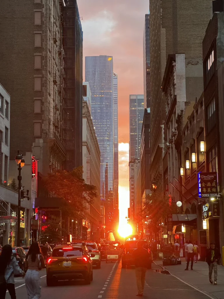 manhattanhenge nyc nymyway