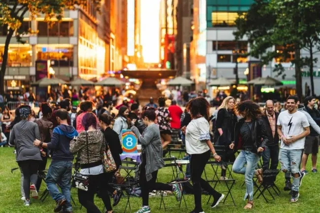 juego de sillas bryant park